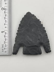 Calf Creek Indian Artifact Arrowhead