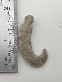Flint Hook Indian Artifact Arrowhead