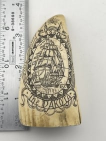 Resin Scrimshaw