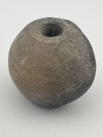 Large Pottery Bead Indian Artifact Arrowhead