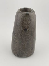 Stone Pipe with rime damage Indian Artifact Arrowhead