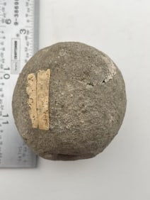 Large Stone Bead Indian Artifact Arrowhead