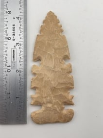 Tussinger Eccentric Indian Artifact Arrowhead
