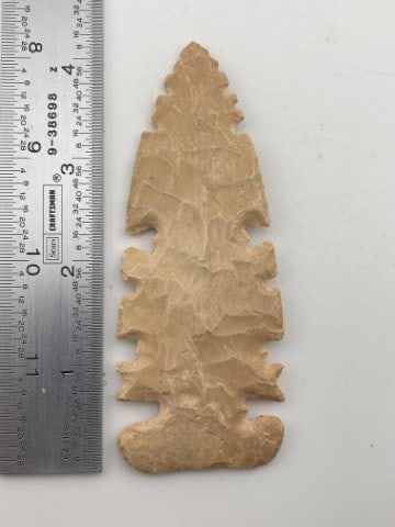 Tussinger Eccentric Indian Artifact Arrowhead (1 of 4)