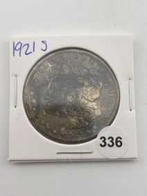 1921 S Morgan Silver Dollar Coin