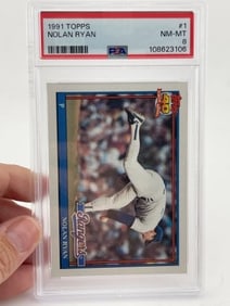 1991 Topps Nolan Ryan Baseball Card