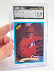 1988 Pete Rose Hand Signed Authentic Autograph