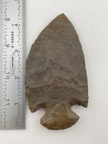 4 & 3/8" Snyders Indian Artifact Arrowhead