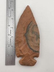 6 & 5/8" Dovetail Indian Artifact Arrowhead