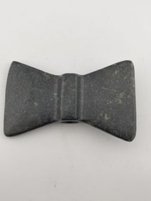 Bow-Tie Bannerstone Indian Artifact Arrowhead
