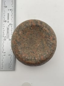 Finely Made Discoidal Indian Artifact Arrowhead