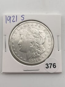 1921 S Morgan Silver Dollar Coin