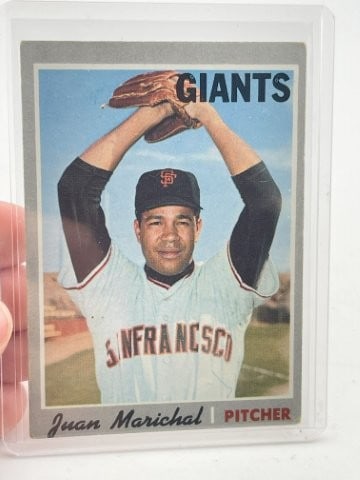 Juan Marichal Baseball Card (1 of 2)