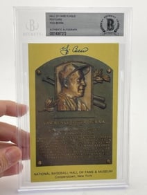 Yogi Berra Hand Signed Authentic Autograph