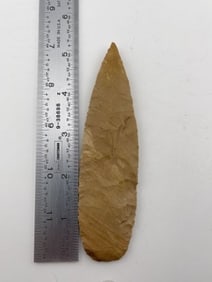 5 & 1/4" Cobbs Indian Artifact Arrowhead