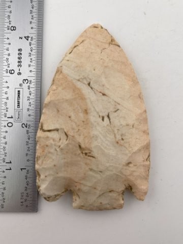 4 & 1/4" Smith Indian Artifact Arrowhead (1 of 3)