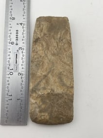 Chipped Axe Indian Artifact Arrowhead