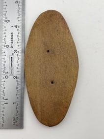 Gorget Indian Artifact Arrowhead