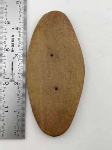 Gorget Indian Artifact Arrowhead: KEY WORDS: INDIAN ARTIFACT ARTIFACTS ARROWHEAD ARROWHEADS NATIVE AMERICAN MISSISSIPPIAN QUAPAW CADDO POTTERY COINS MORGAN DOLLAR PEACE DOLLAR SILVER COINS Arkansas. Now taking in consignments for pre-