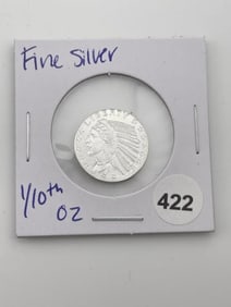 1/10th oz Fine Silver Coin