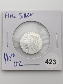 1/10th oz Fine Silver Coin
