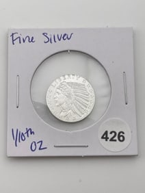 1/10th oz Fine Silver Coin