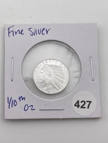 1/10th oz Fine Silver Coin