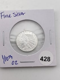 1/10th oz Fine Silver Coin