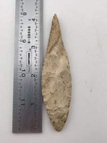 Agate Basin Indian Artifact Arrowhead