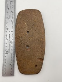 Gorget Indian Artifact Arrowhead