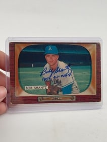 Bob Shantz Hand Signed Authentic Autograph