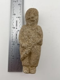 Stone Human Effigy Indian Artifact Arrowhead