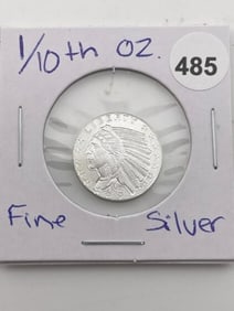1/10th oz Fine Silver Coin