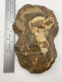 Chipped Axe Indian Artifact Arrowhead