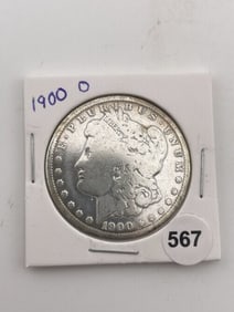 1900 O Morgan Silver Dollar Coin