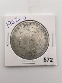 1902 O Morgan Silver Dollar Coin