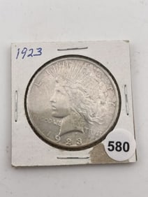 1923 Peace Silver Dollar Coin