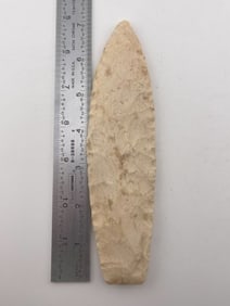 Agate Basin Indian Artifact Arrowhead