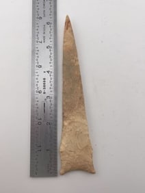 Dalton Indian Artifact Arrowhead