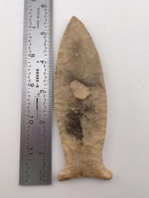 Beaver Lake Indian Artifact Arrowhead
