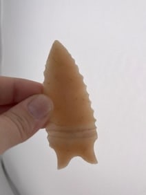 Novaculite Dalton Indian Artifact Arrowhead