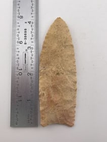 Clovis Indian Artifact Arrowhead