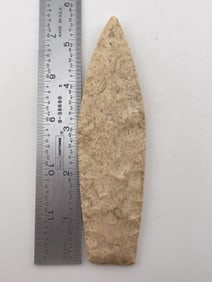 Agate Basin Indian Artifact Arrowhead