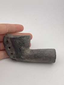 Mississippian Pottery Pipe Indian Artifact Arrowhead