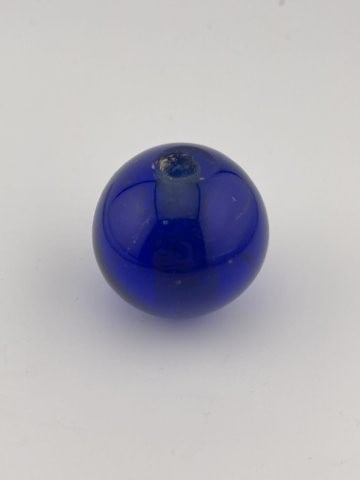 Large Cobalt Trade Bead Indian Artifact Arrowhead (1 of 4)