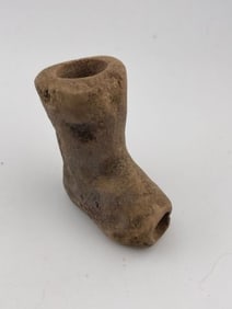 Elbow Pipe Indian Artifact Arrowhead