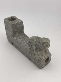 Stone Human Effigy Pipe Indian Artifact Arrowhead