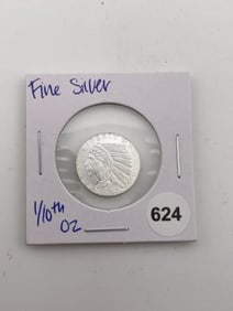 1/10th oz Fine Silver Coin