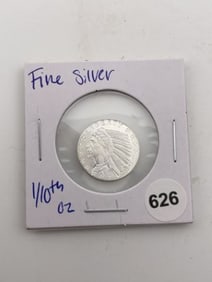 1/10th oz Fine Silver Coin