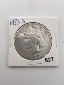 1923 S Peace Silver Dollar Coin